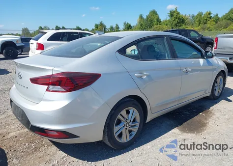 2019 Hyundai Elantra Value Edition из США, поврежденный, VIN 5NPD84LF7KH457881
